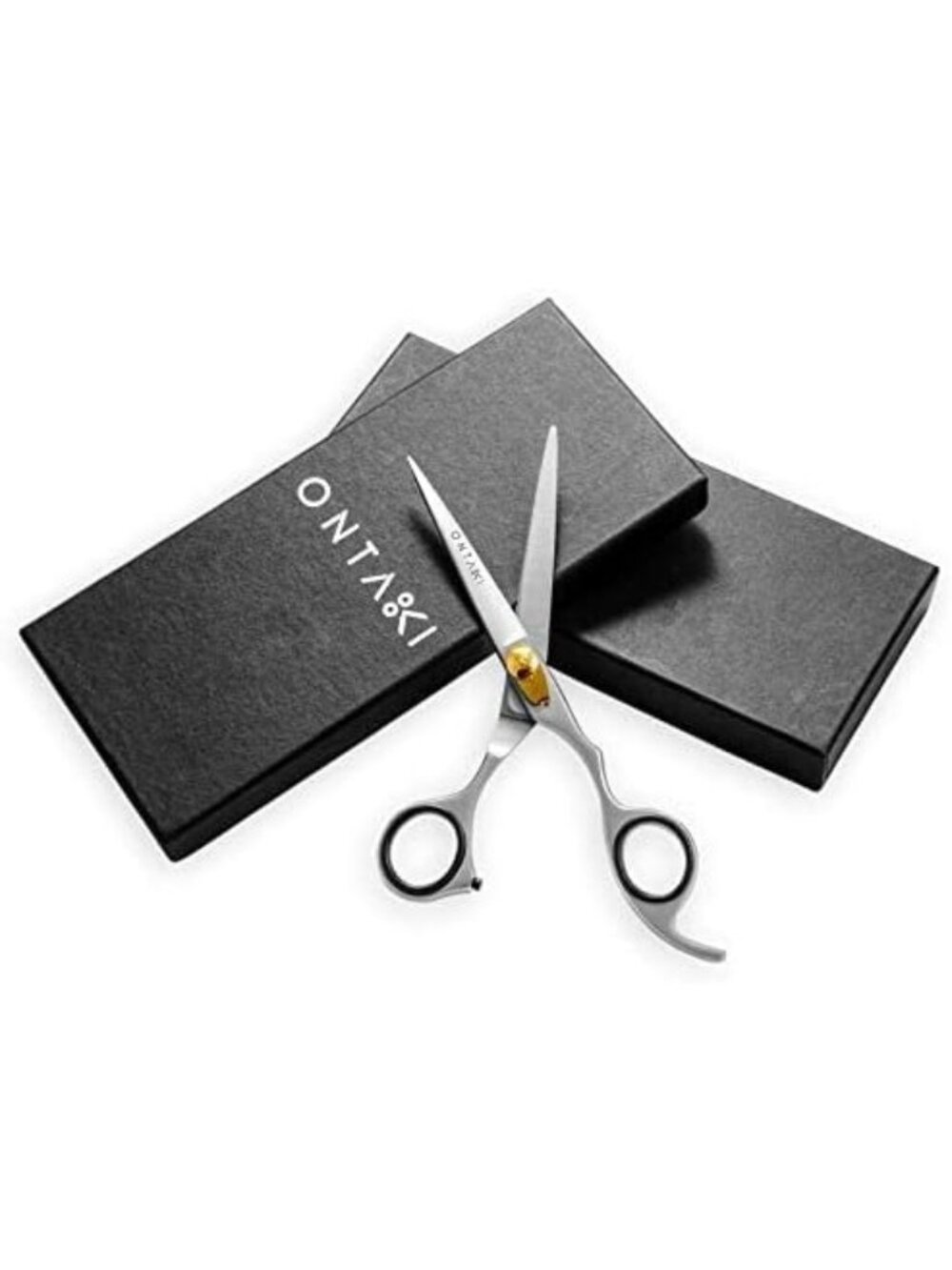 Ontaki Hair Cutting Scissors - 6.5" Japanese Steel, Silver